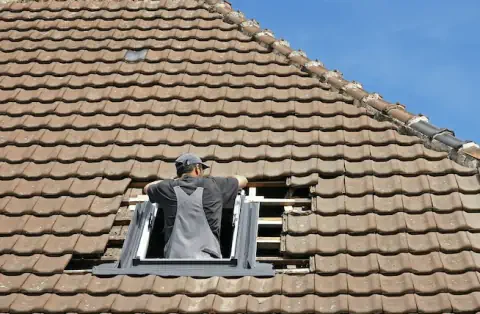 Pose de velux - Gervans